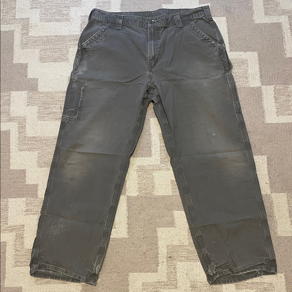 Men's Gray Carhartt Pants